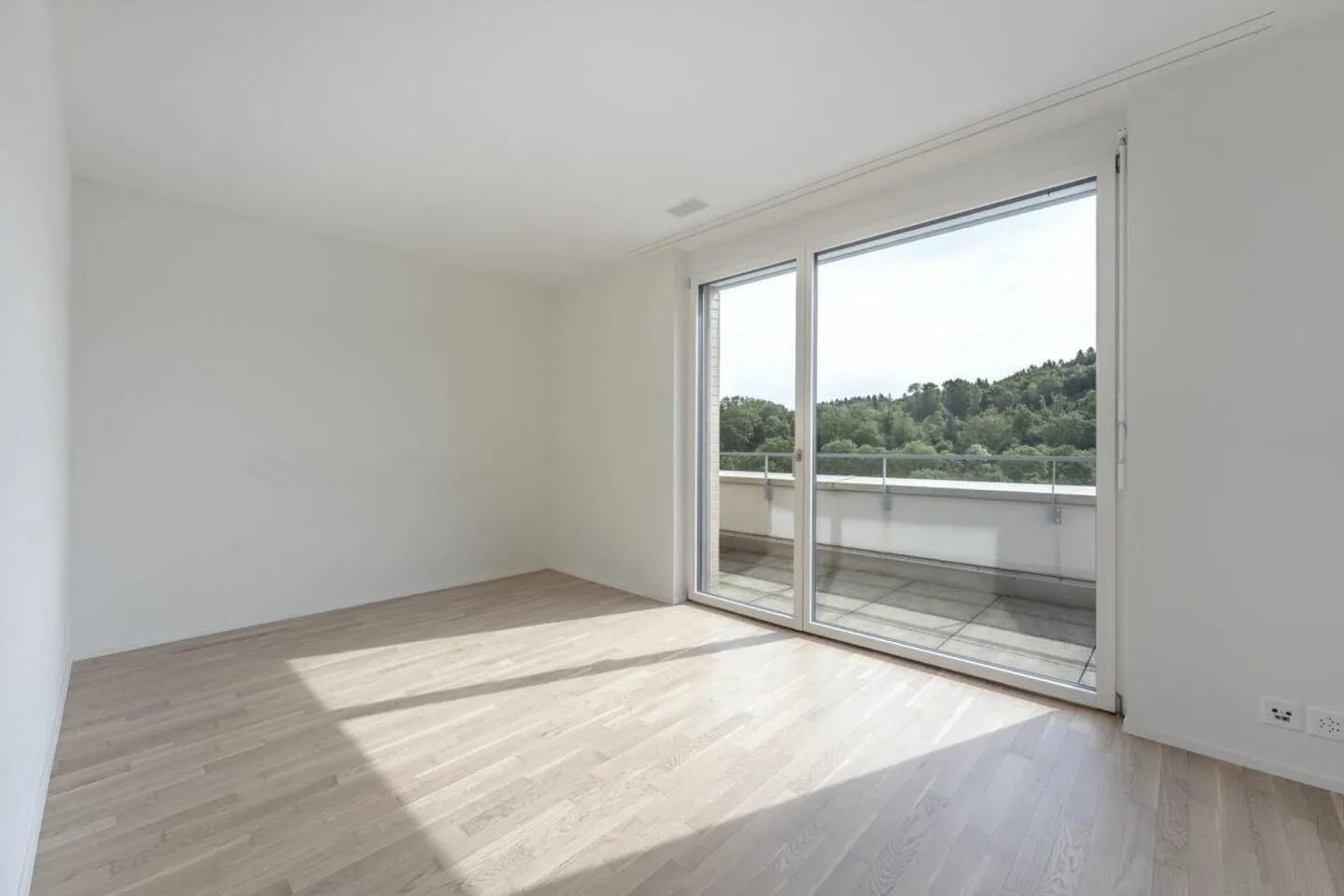 Appartamento attico con terrazza di 120 m² e vista libera sulla foresta e sull'ampiezza - Foto 6 di 13