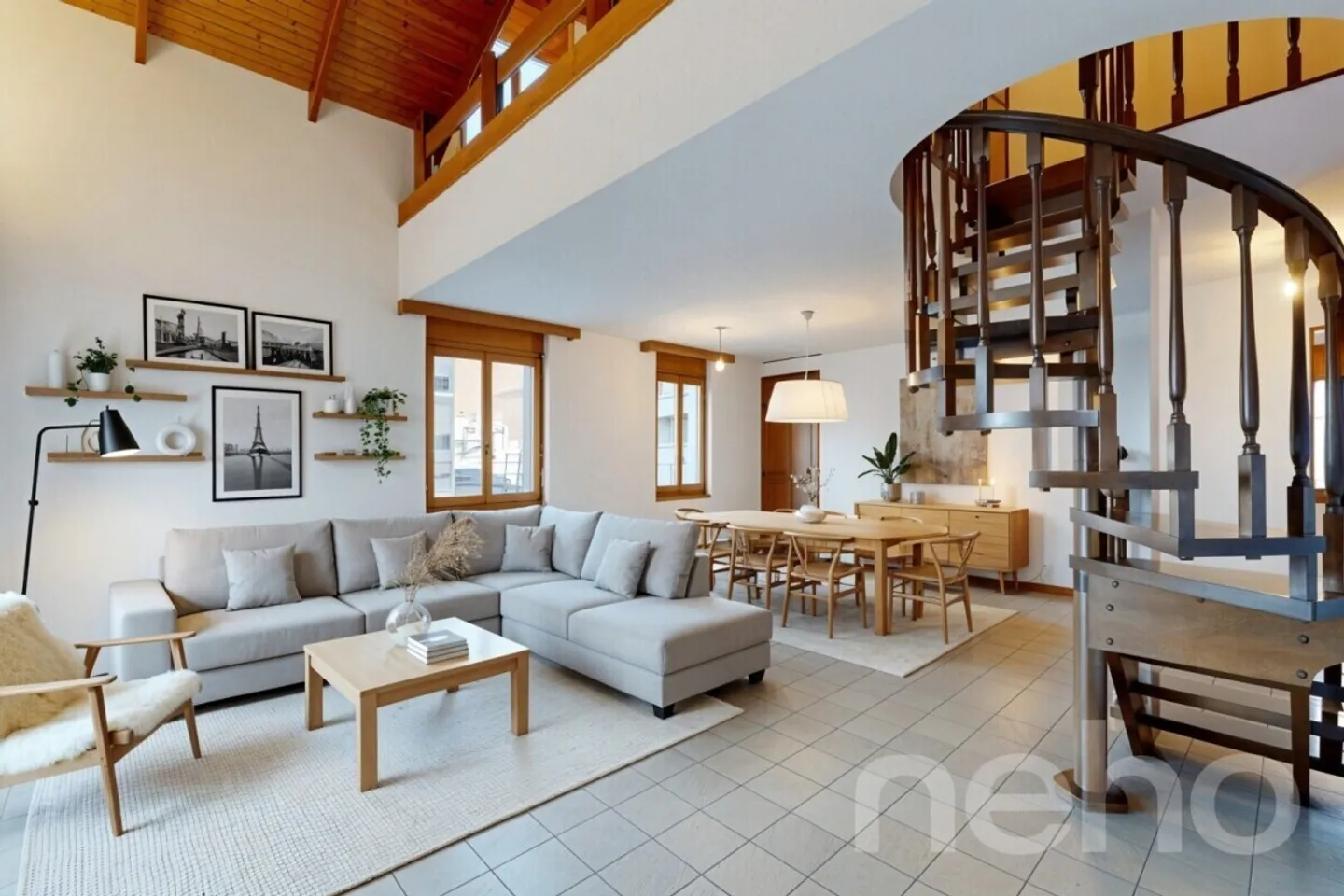 Appartement duplex spacieux de 5 pièces avec vue sur la montagne à Viège - Photo 2 sur 12