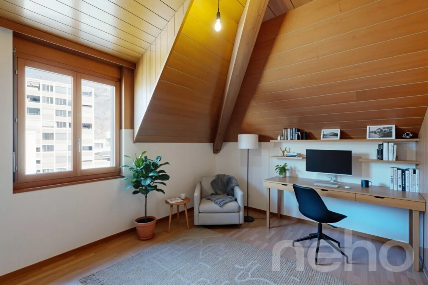 Appartement duplex spacieux de 5 pièces avec vue sur la montagne à Viège - Photo 5 sur 12