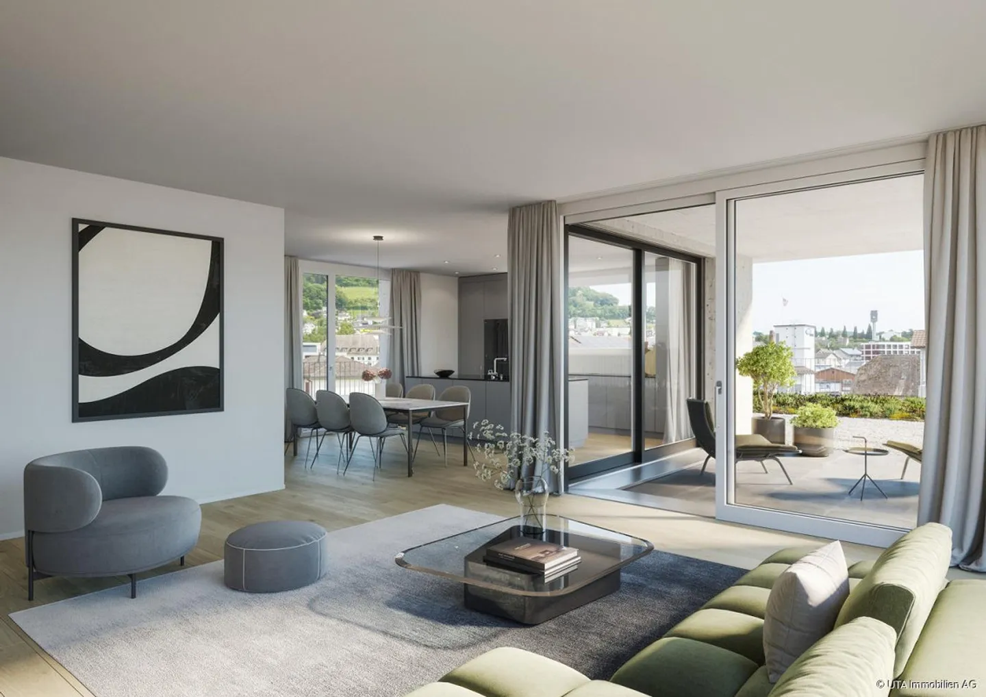 4½-Room Penthouse Apartments - Exclusive Living with a View - Photo 3 of 7