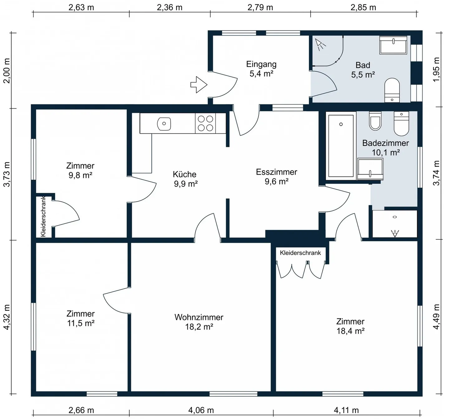 4.5-Room Apartment in the Heart of Huttwil - Photo 10 of 10