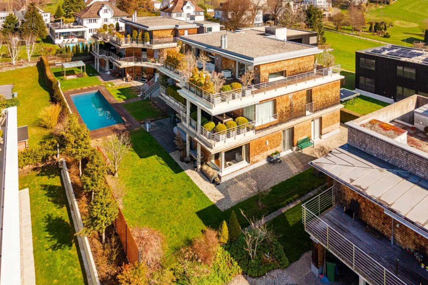 Esclusivo appartamento attico duplex di 5 1/2 locali con vista sull'Alpstein e piscina esterna in comproprietà - Foto 3 di 13