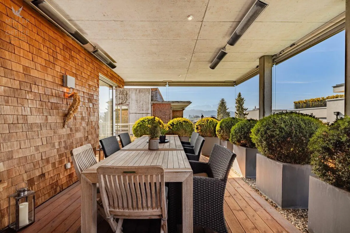 Esclusivo appartamento attico duplex di 5 1/2 locali con vista sull'Alpstein e piscina esterna in comproprietà - Foto 4 di 13