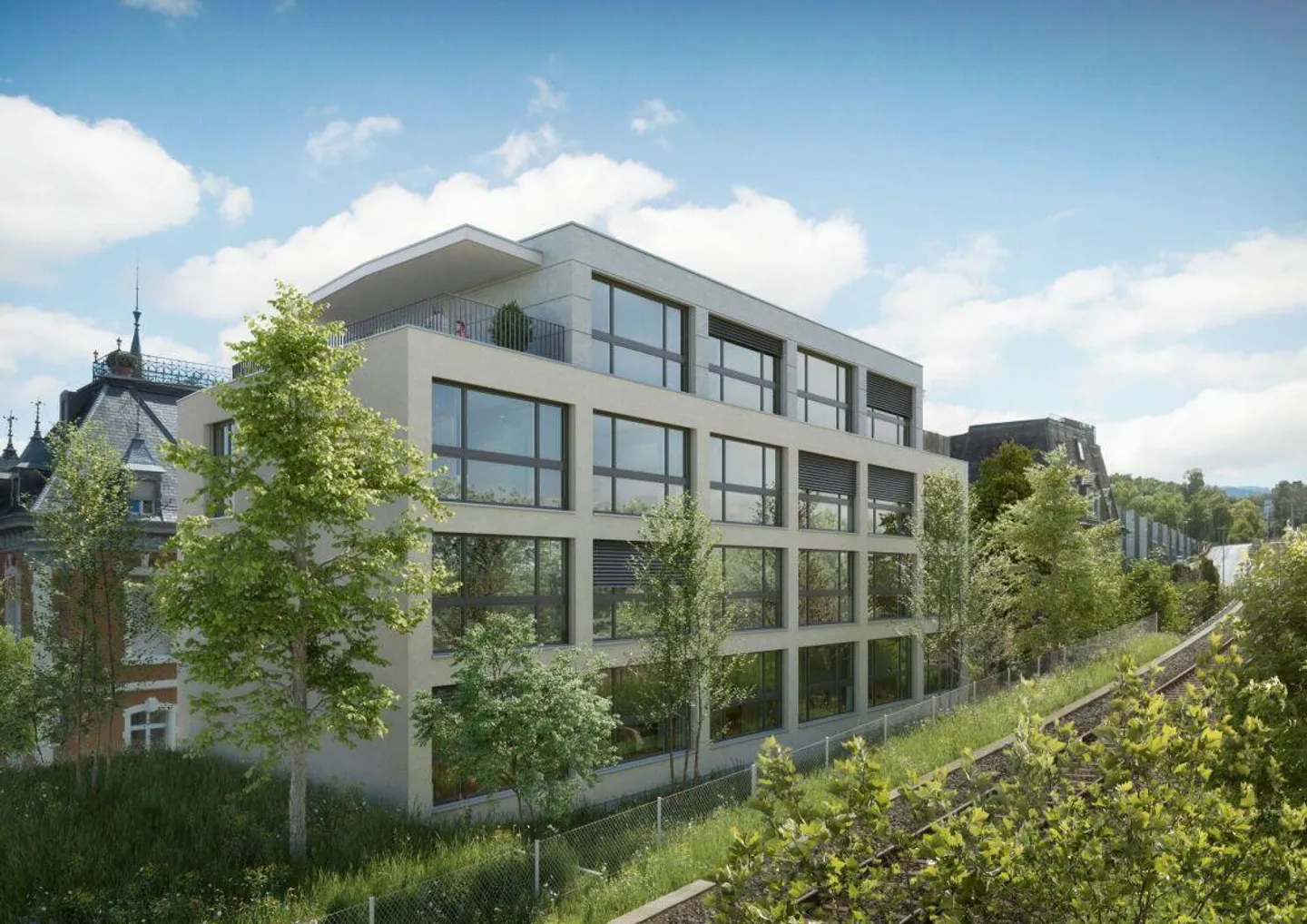 Première occupation à partir du 01.03.2027 - Studios modernes et meublés avec vue sur le lac à Wädenswil - Photo 1 sur 8