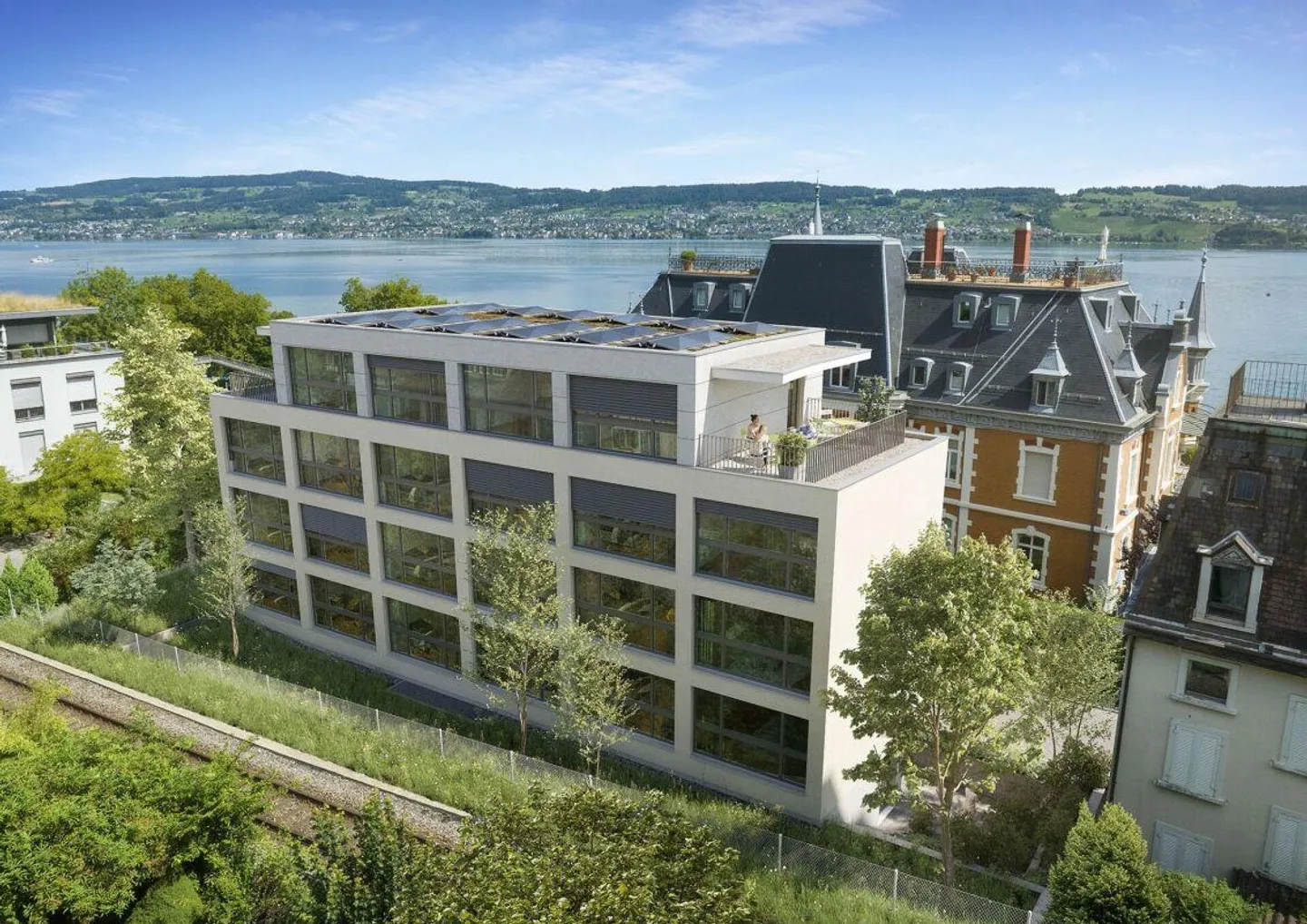 Première occupation à partir du 01.03.2027 - Studios modernes et meublés avec vue sur le lac à Wädenswil - Photo 3 sur 8