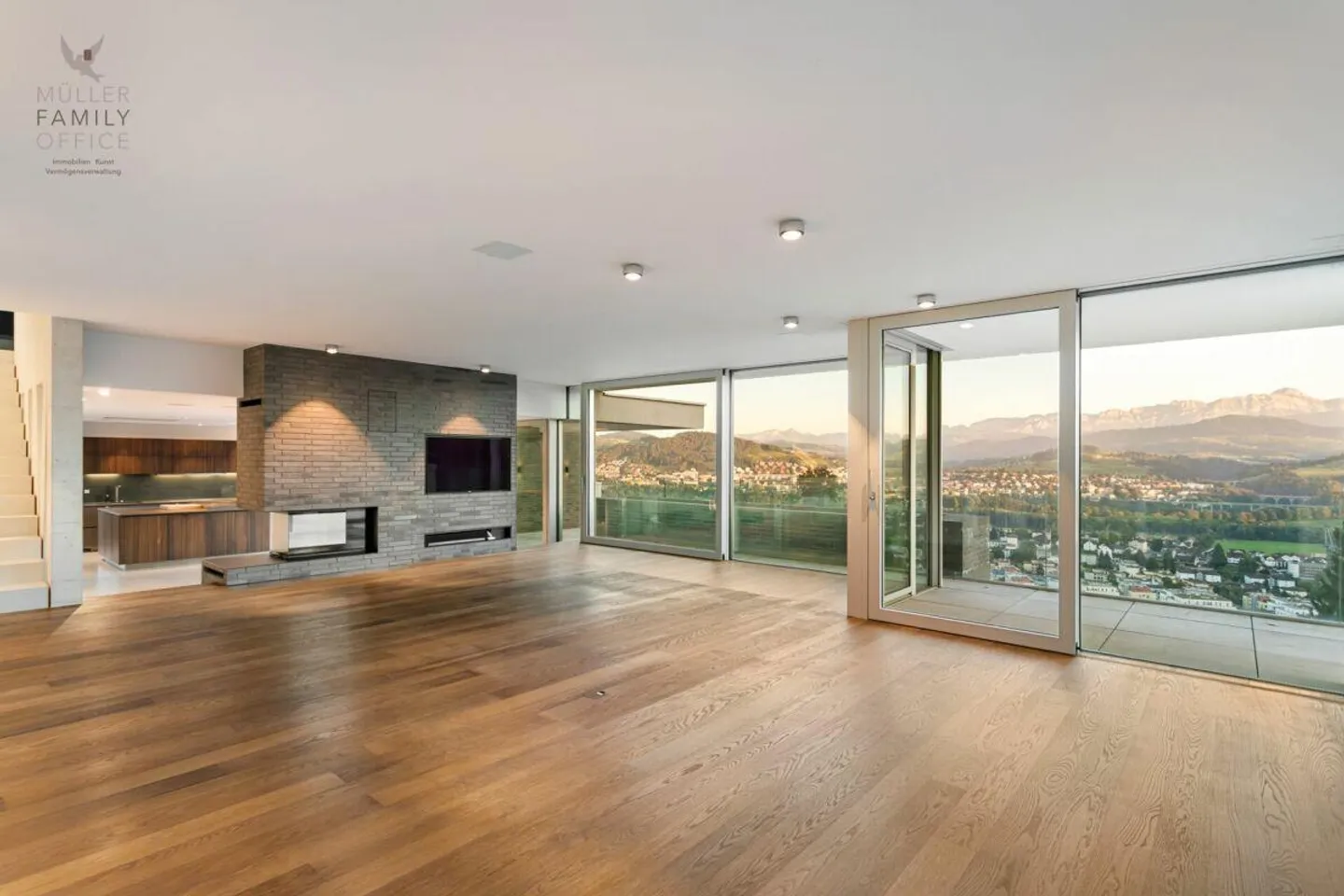 Villa de designer de luxe extraordinaire avec vue imprenable sur le Säntis - Photo 6 sur 13