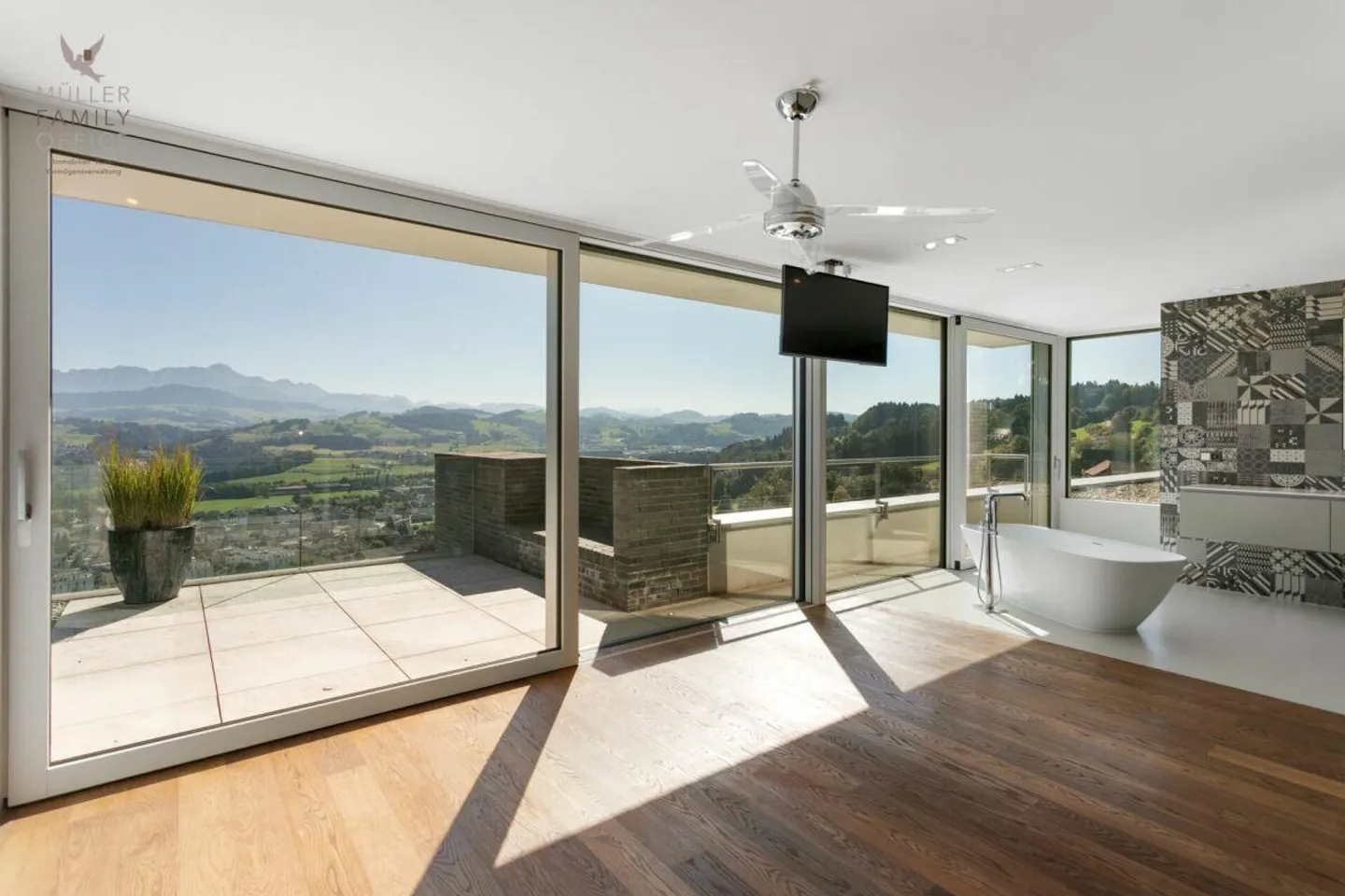 Villa de designer de luxe extraordinaire avec vue imprenable sur le Säntis - Photo 12 sur 13