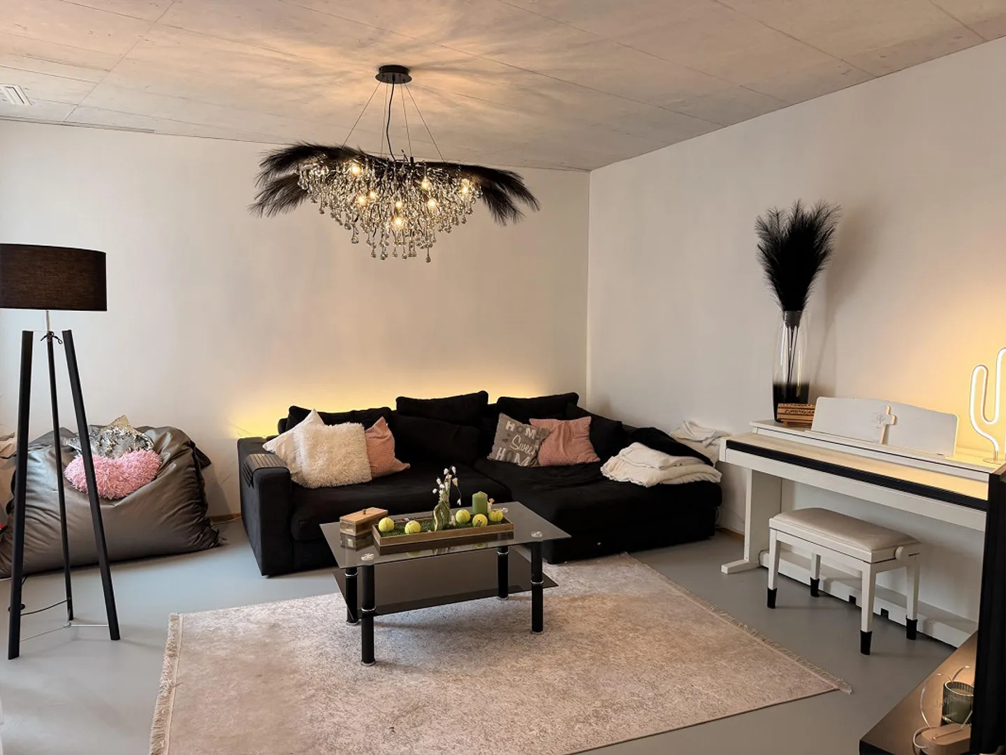 Modernes möbliertes Apartment in Horw - Foto 1 von 6