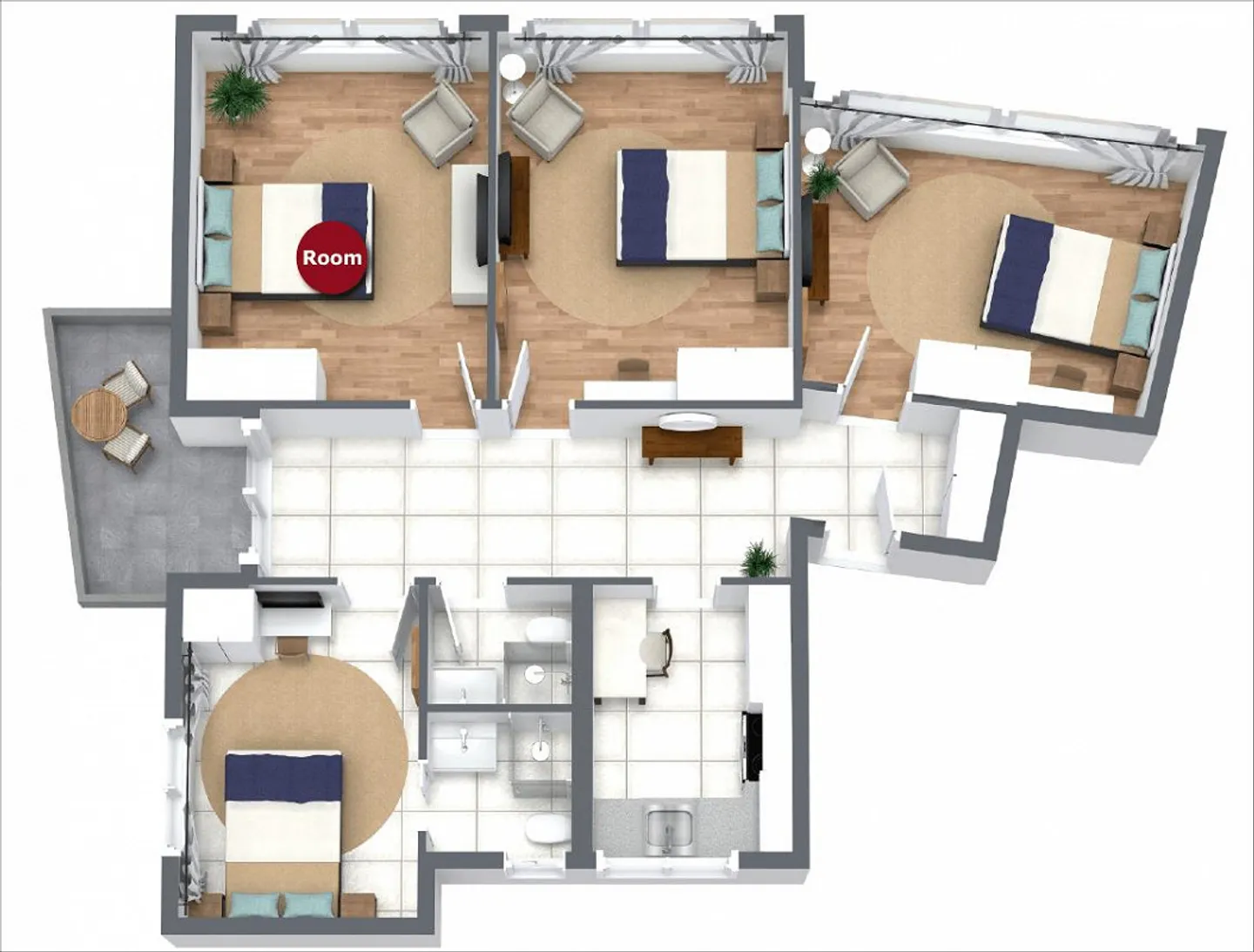 Coliving moderne entre le lac, la ville et votre carrière à Baar - Photo 15 sur 15