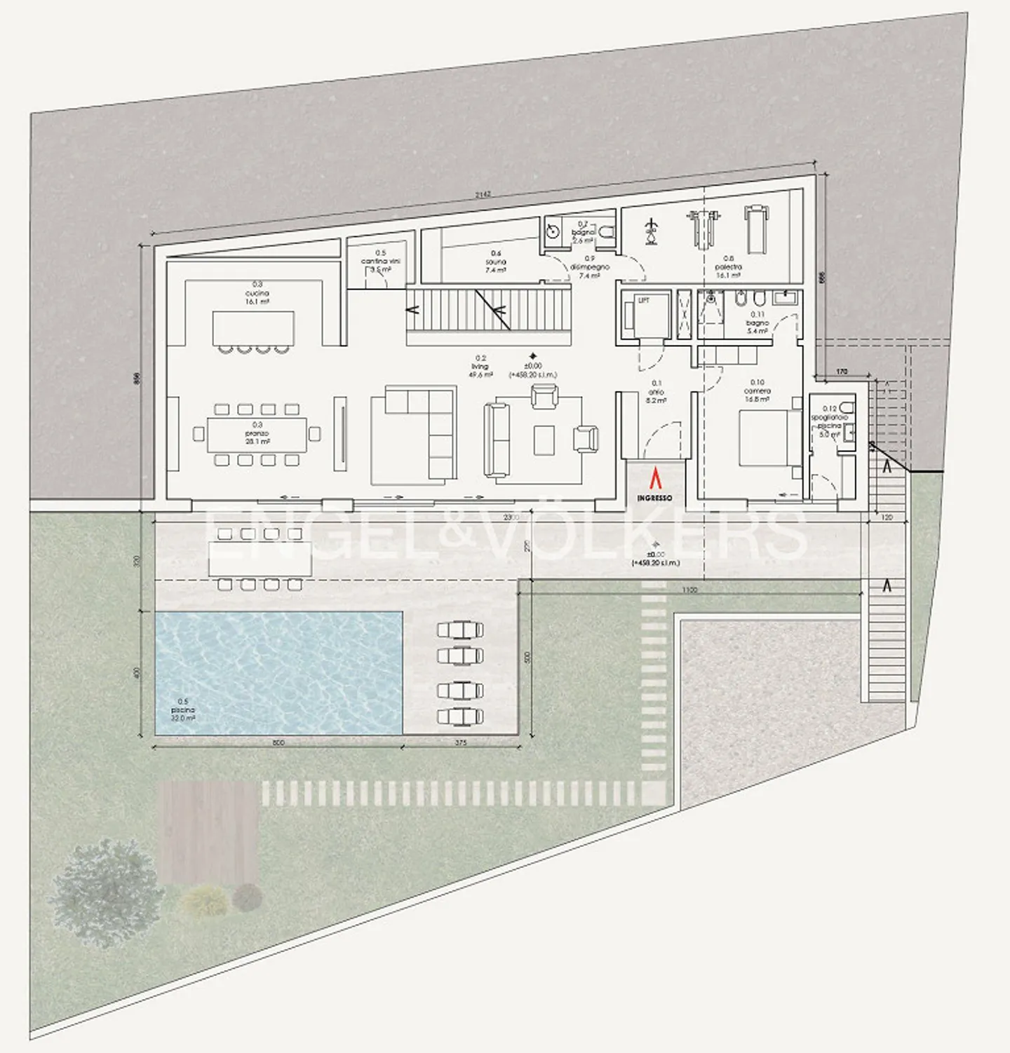 Villa nécessitant des rénovations avec vue sur le lac - Photo 10 sur 12