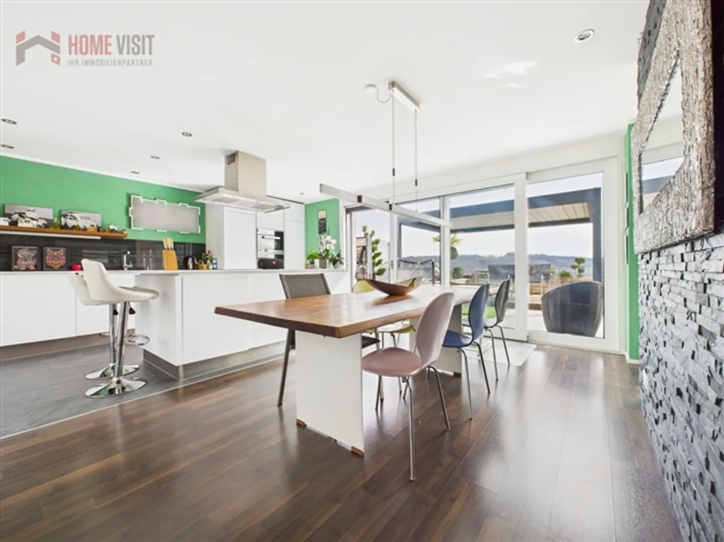 Magnifique appartement en attique/terrasse avec vue imprenable - Photo 3 sur 11