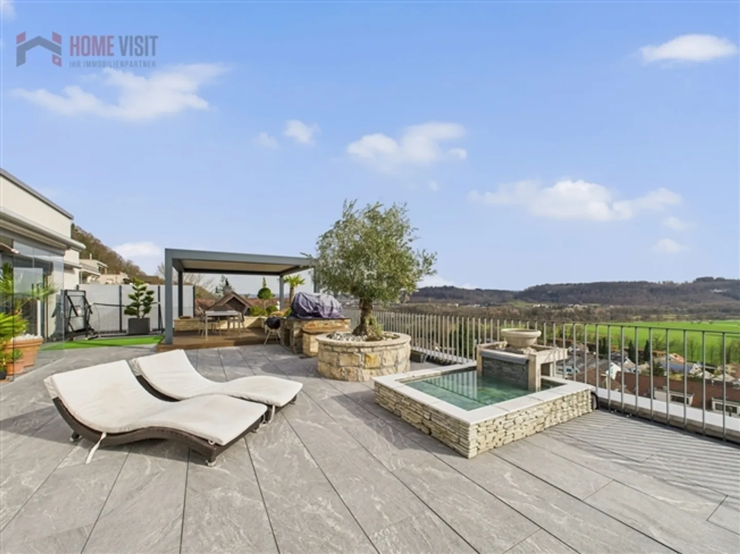 Magnifique appartement en attique/terrasse avec vue imprenable - Photo 7 sur 11