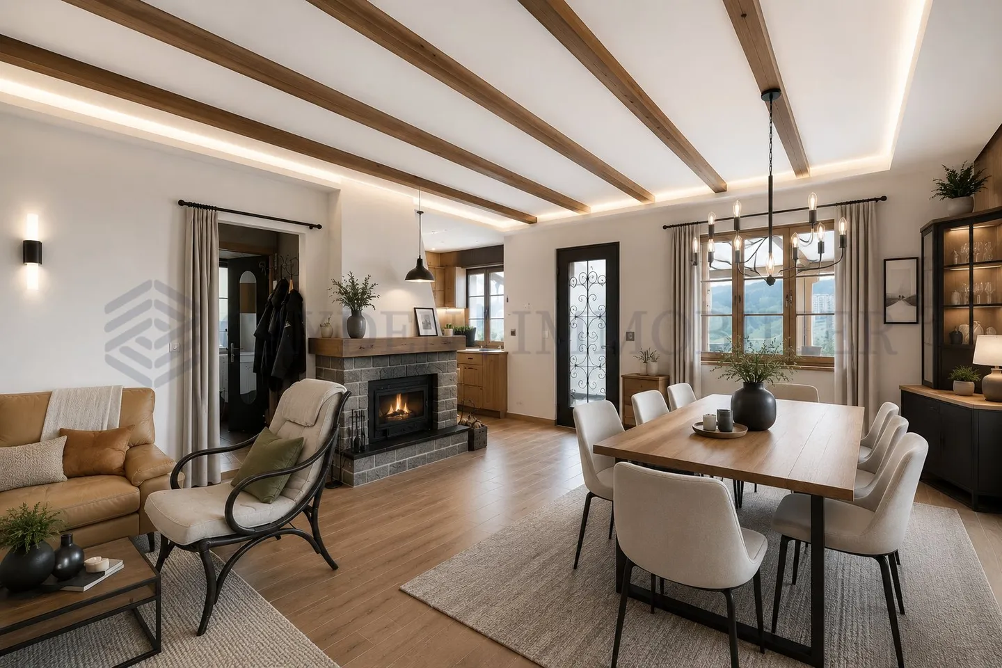 Chalet with panoramic mountain views - Photo 13 of 15
