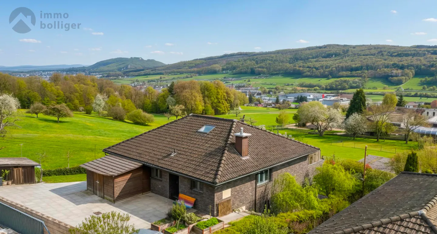 Vue sur les Alpes et tranquillité - vivre en exclusivité à Hägendorf - Photo 1 sur 12