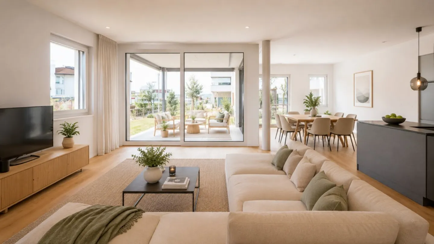 Exclusive 5.5-room garden apartment in the best location - Photo 1 of 17