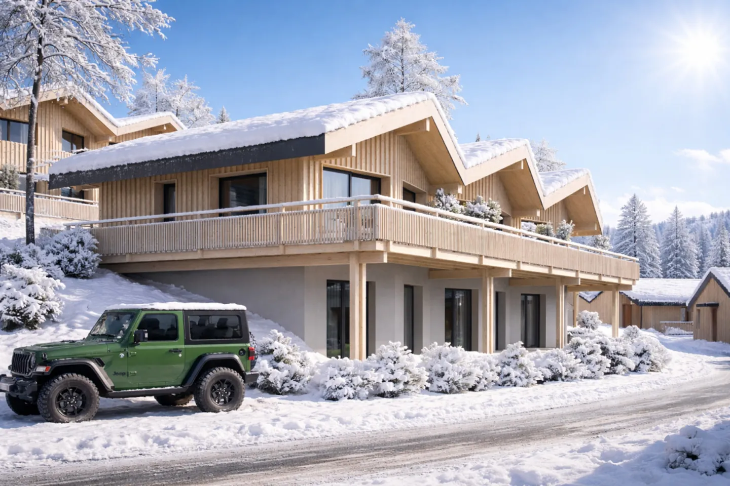 Chalet contemporanei a Mollens Promozione Les Martelles - Foto 9 di 11