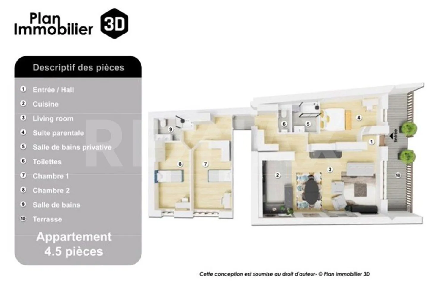 4,5-Zimmer-Wohnung - Foto 4 von 7