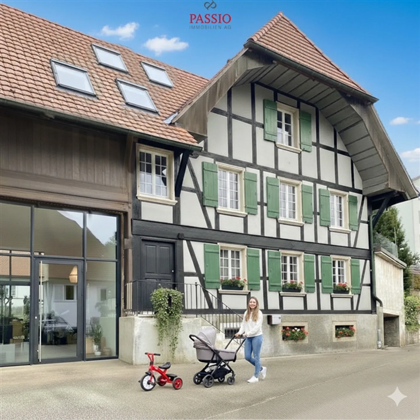 «Historische Liegenschaft mit Ausbaupotential für mind. 4 Wohnungen!» - Foto 3 von 20