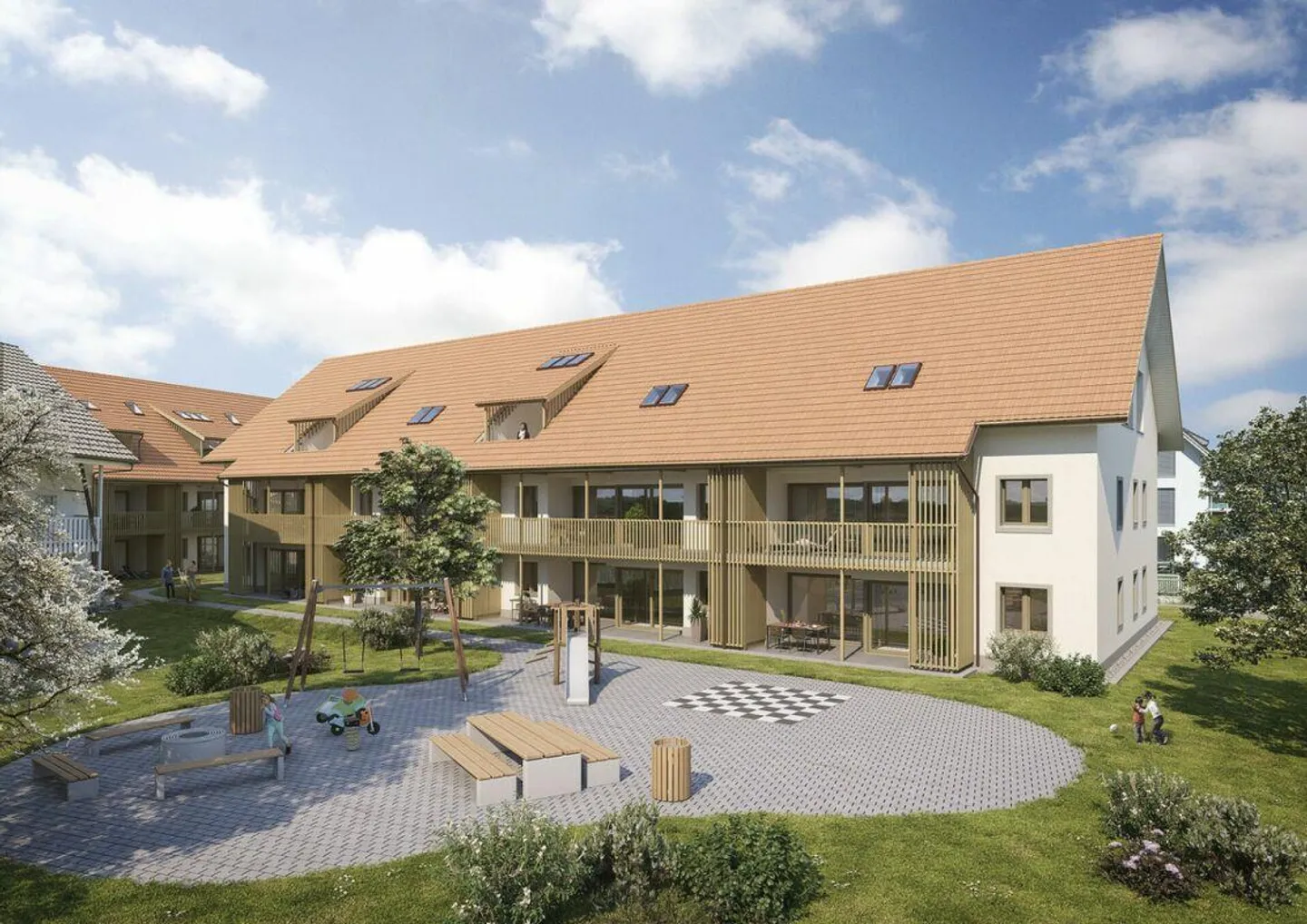 Grosszügige, moderne 4.5-Zimmer-Gartenwohnung zu vermieten - Foto 1 von 6