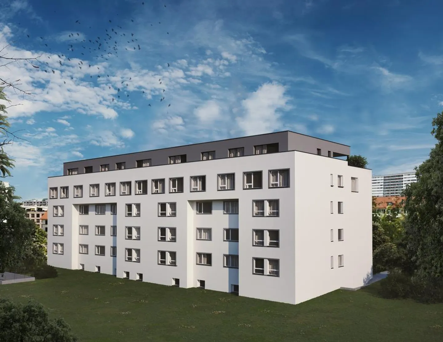 Helle 4.5-Zimmerwohnung mit Blick - Foto 1 von 9