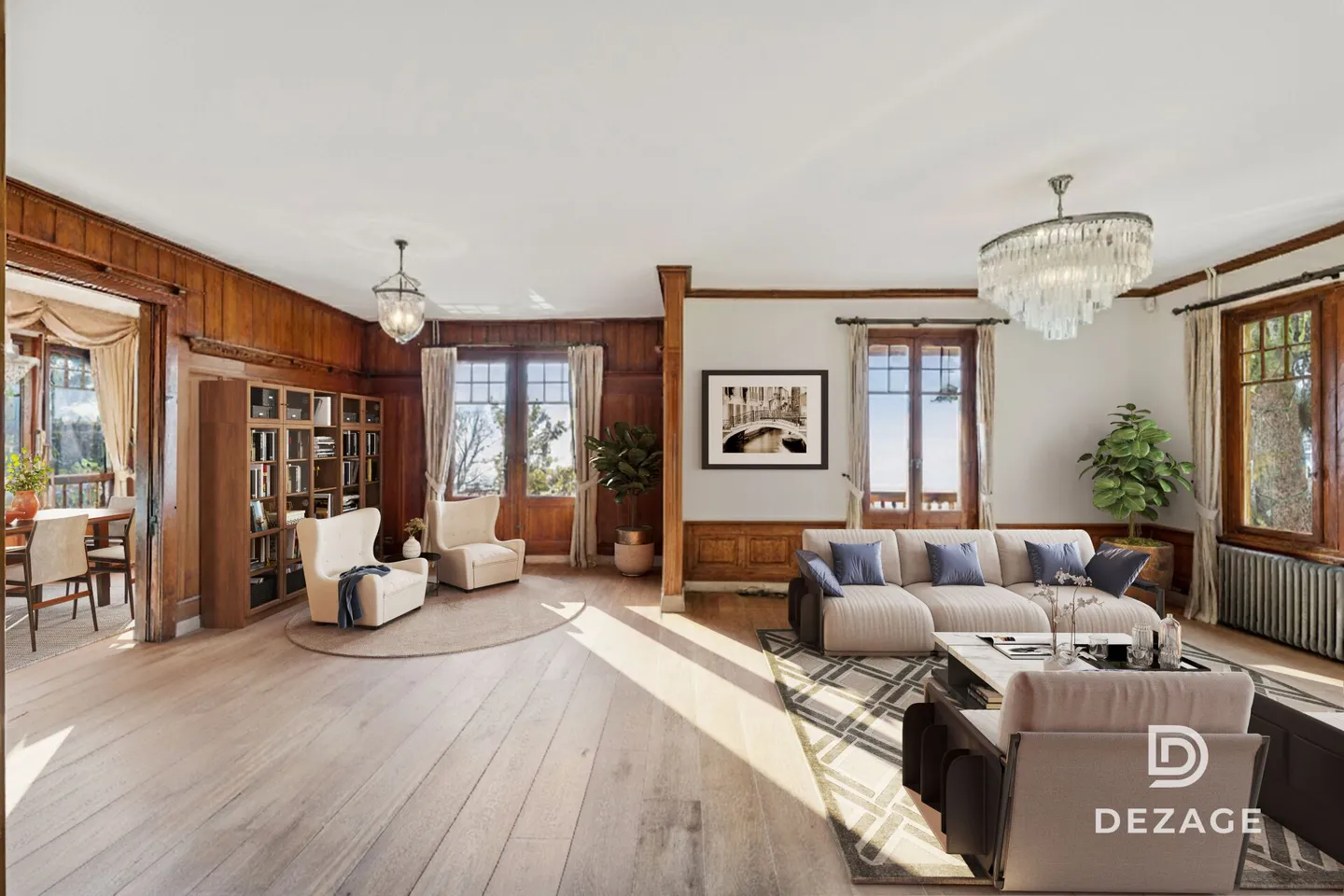 Montreux - Spacious 8-room house with panoramic view, garden and independent studio - Photo 3 of 18