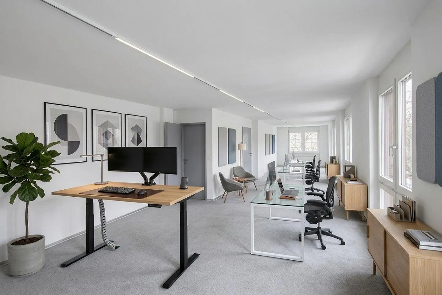 Exciting and bright office space in the center of Affoltern - 149 m2! - Photo 3 of 13