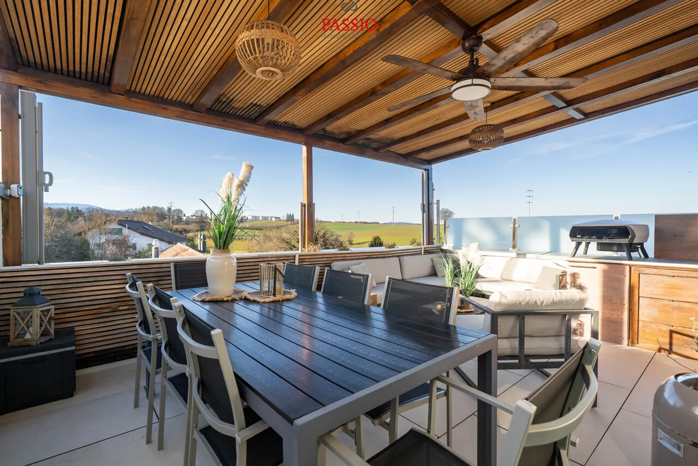 Modernes 5-Zimmer-Reihenmittelhaus mit Dachterrasse und Panoramasicht - Photo 1 of 39