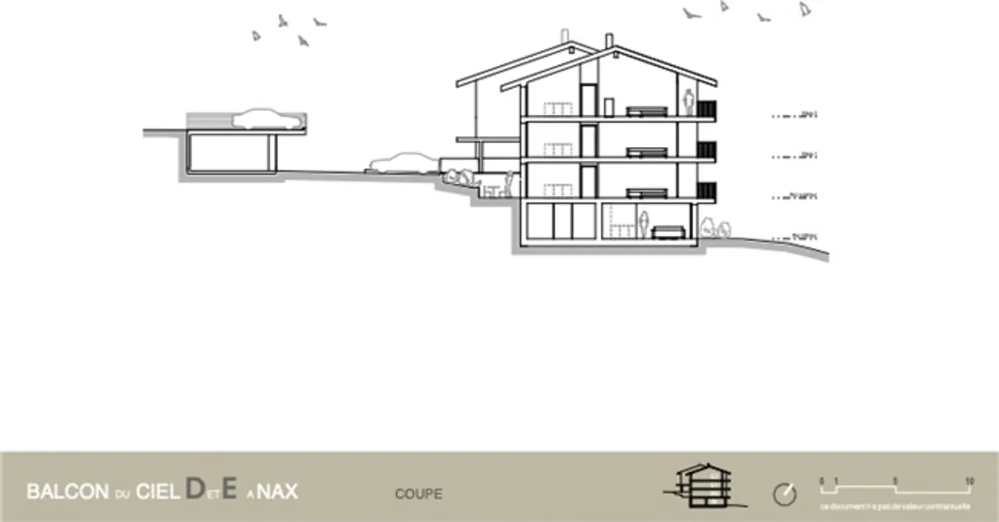 Nax - 2.5 Rooms - Balcony of Heaven D11 - Photo 5 of 7