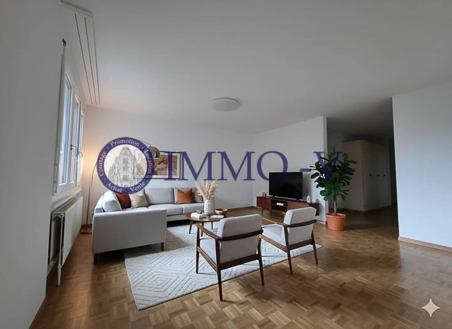 Geräumig und Hellig: Charmante 4,5 Zimmer in Villars-sur-Glâne - Foto 1 von 6