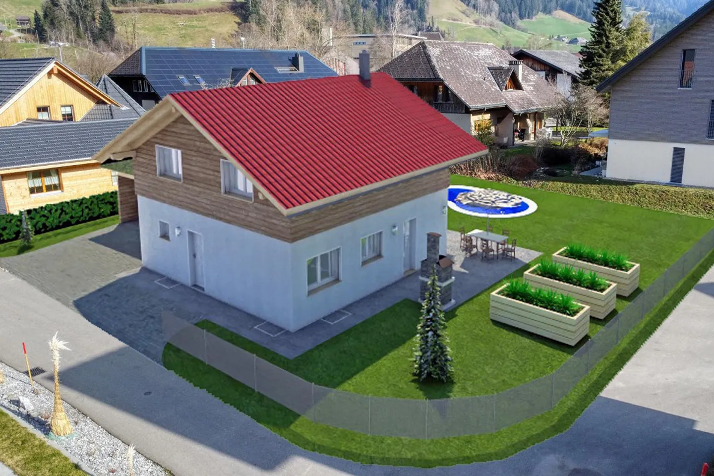 Newly built single-family house in a quiet neighborhood in Eggiwil - Photo 4 of 13