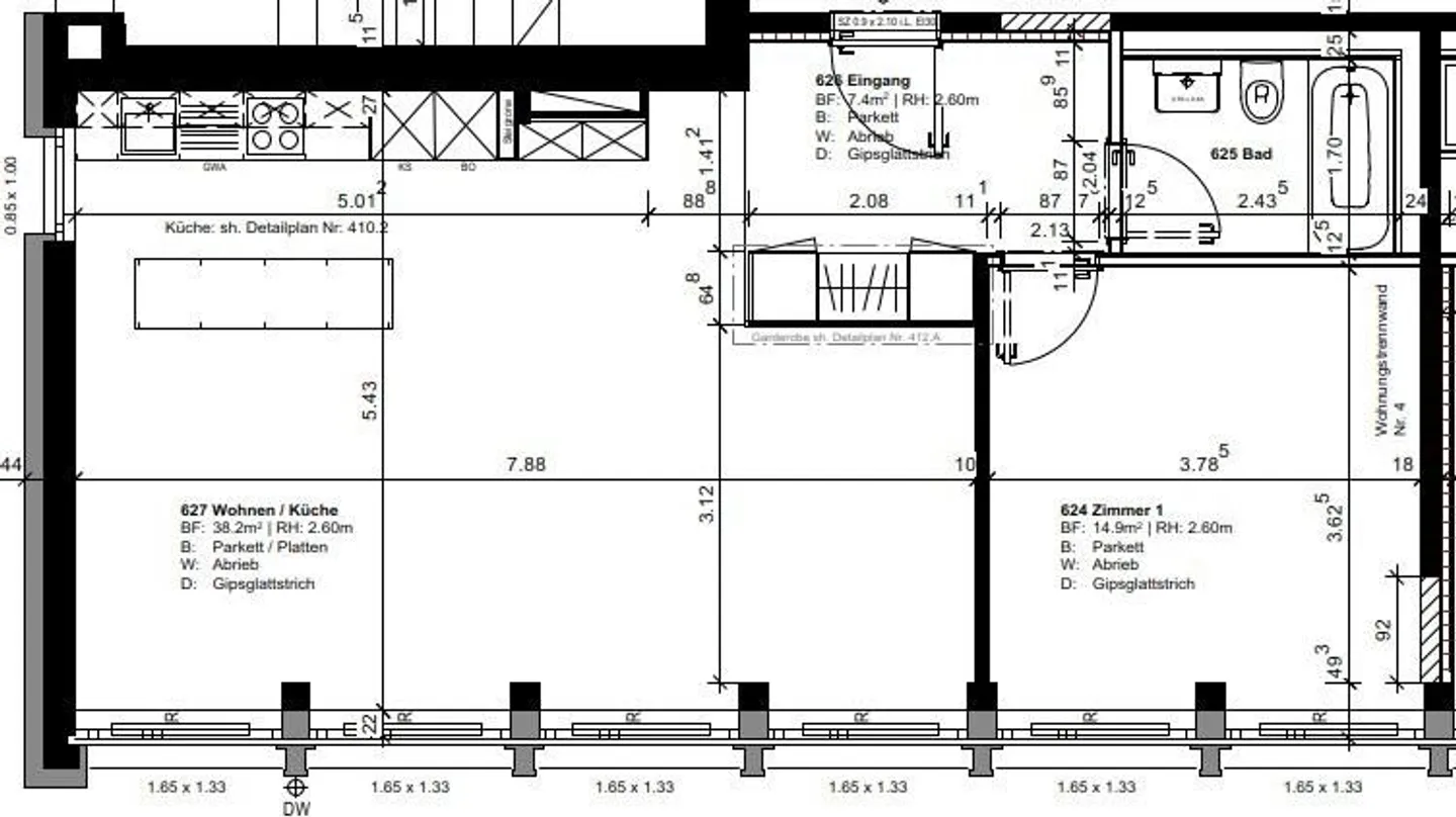 Appartement moderne de 2,5 pièces avec vue - Photo 7 sur 7