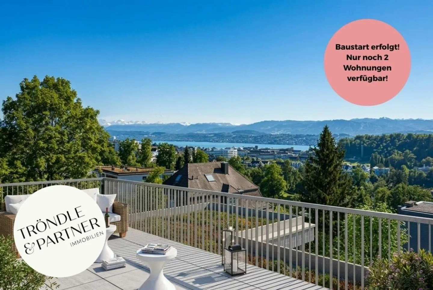 Nouvelle construction : rêve d'attique avec terrasse sur le toit à 360 degrés - Photo 1 sur 10