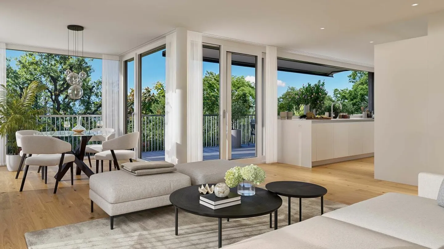 Nouvelle construction : rêve d'attique avec terrasse sur le toit à 360 degrés - Photo 6 sur 10