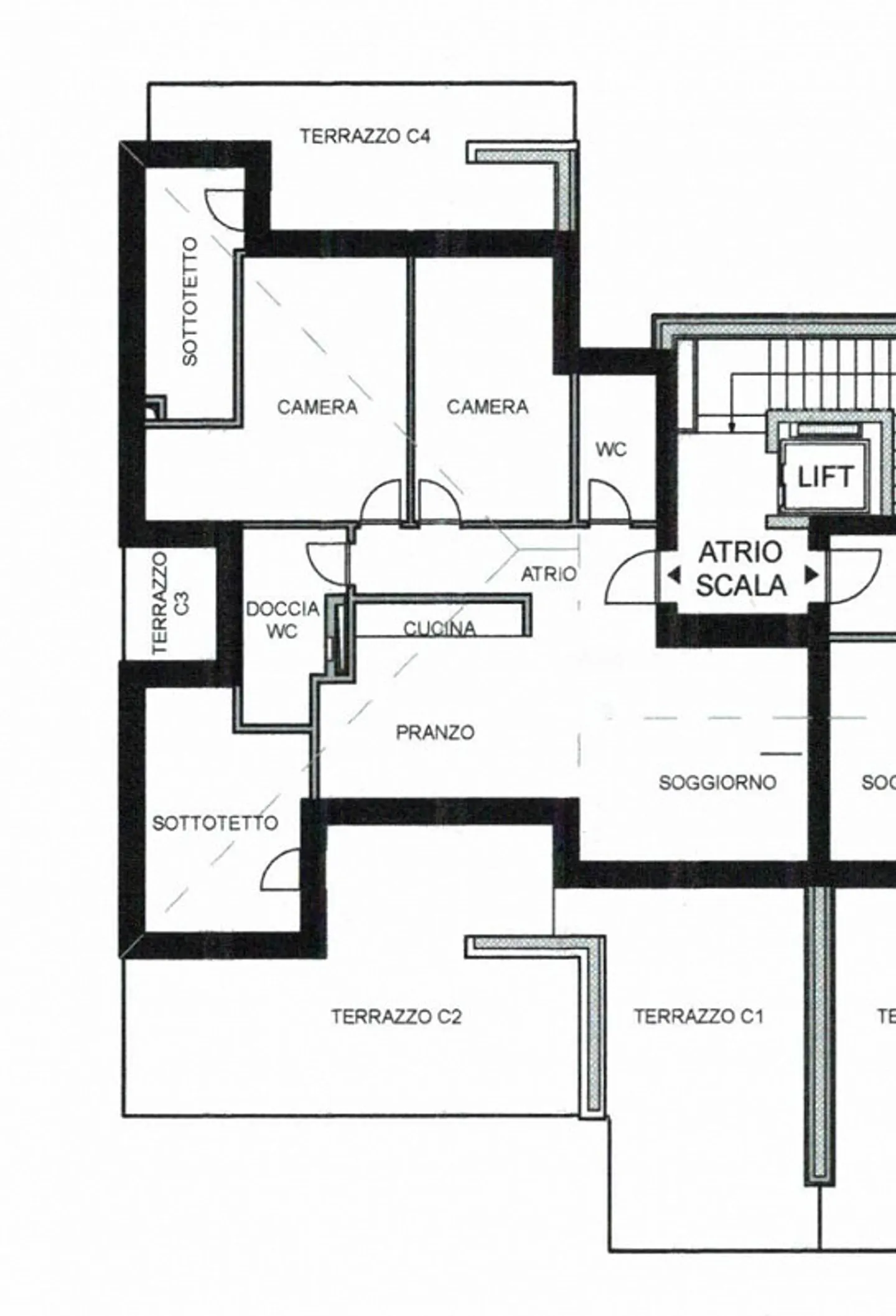 Modern und helles 4.5-Zimmer-Wohnung mit großen Außenflächen (4 Terrassen) - Foto 18 von 19