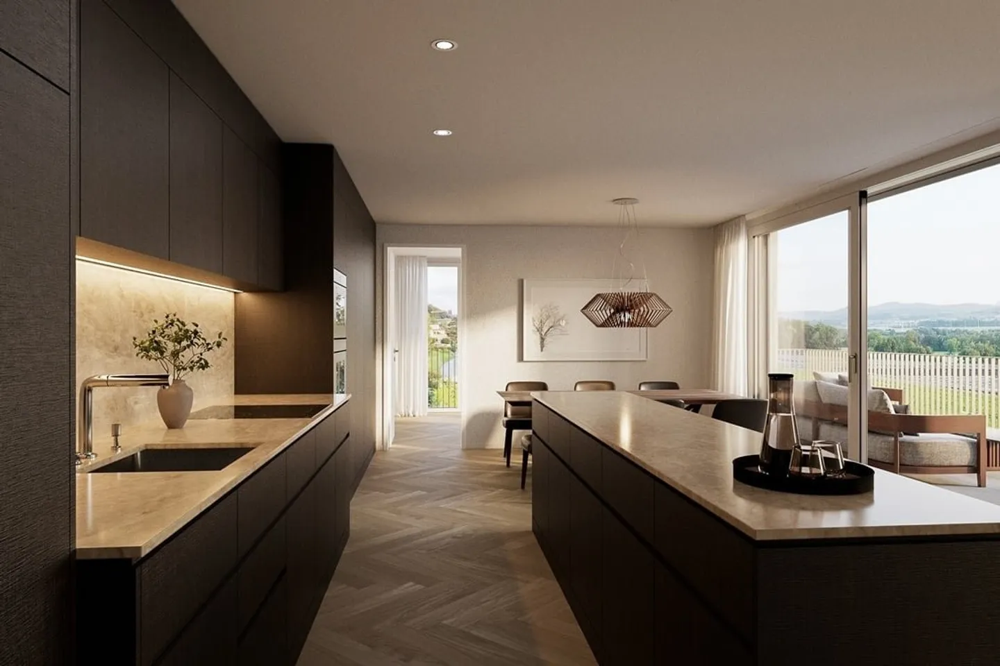 New Construction Project HIROKI: 4.5-Room Penthouse Apartment - Photo 3 of 10