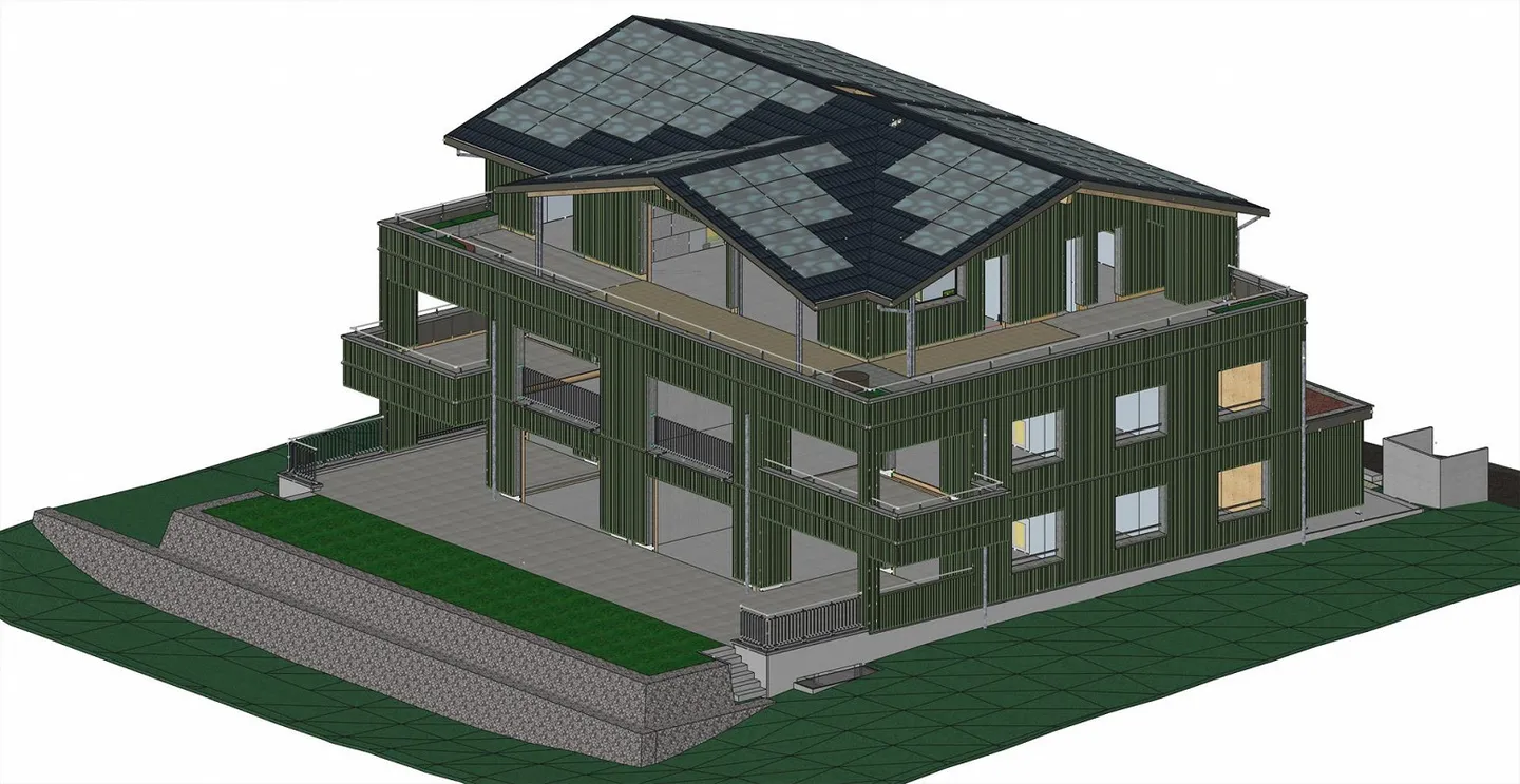 PRIMA LOCAZIONE: L'architettura contemporanea incontra un clima abitativo sostenibile - Foto 2 di 6