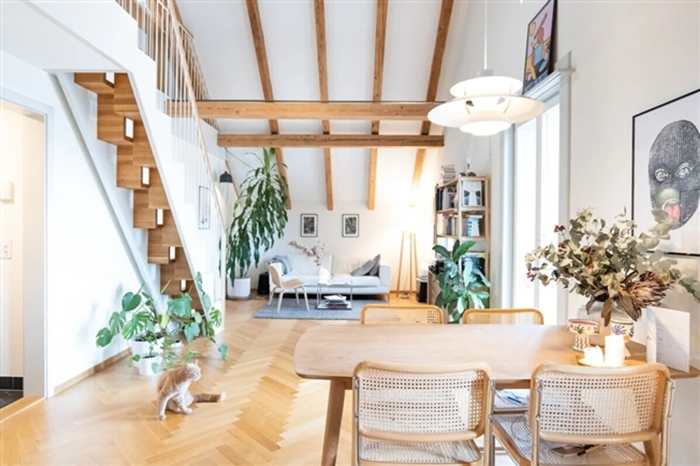 2½ ROOM ATTIC APARTMENT IN BERN - LORRAINE, FURNISHED, TEMPORARY - Photo 1 of 8