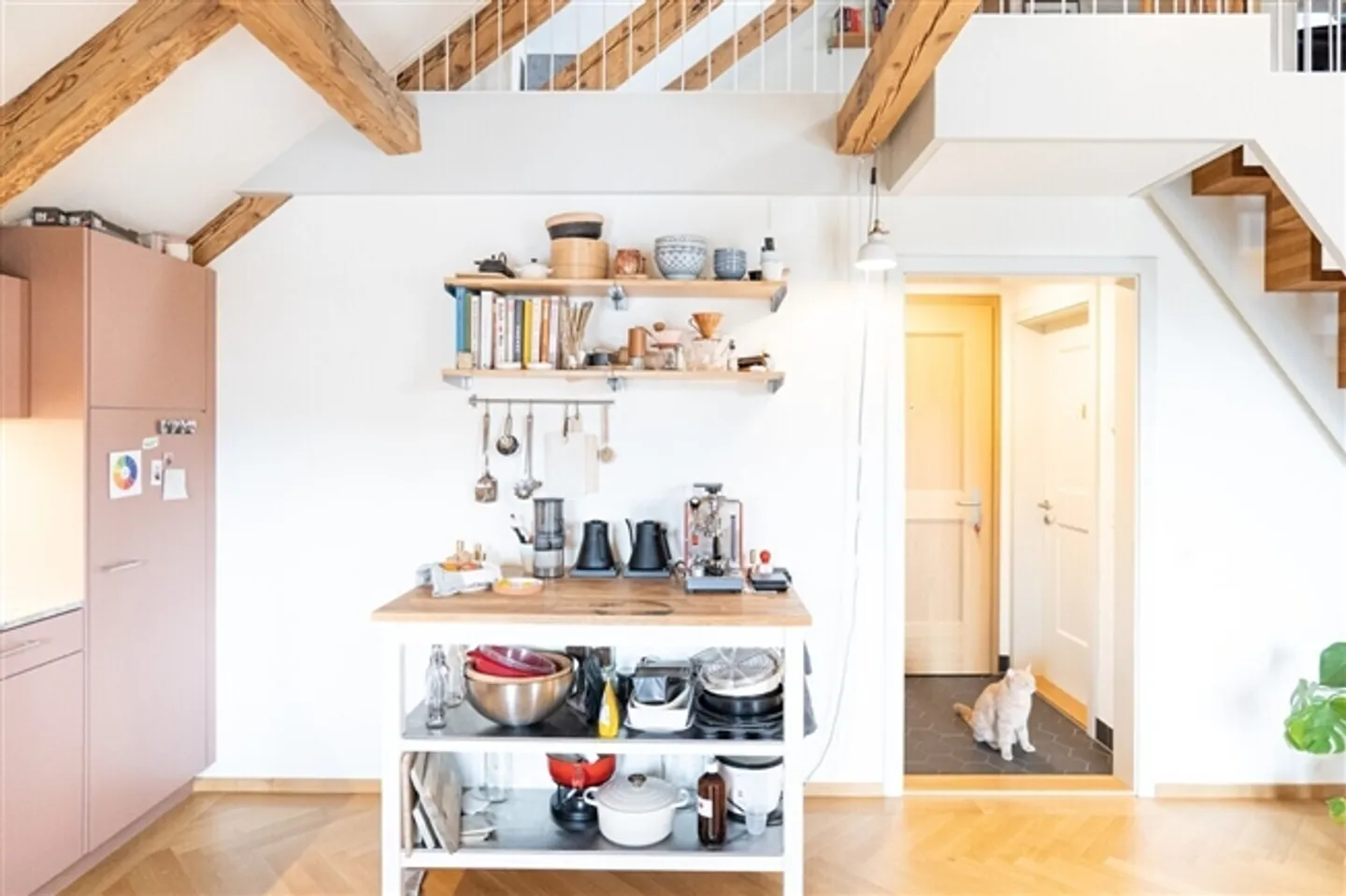 2½ ROOM ATTIC APARTMENT IN BERN - LORRAINE, FURNISHED, TEMPORARY - Photo 3 of 8