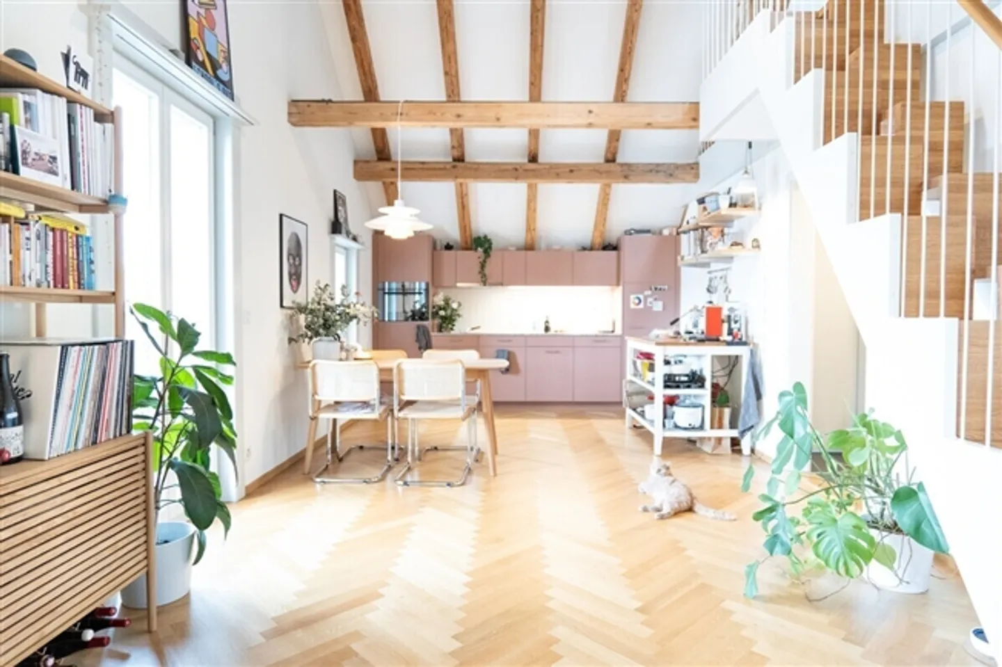 2½ ROOM ATTIC APARTMENT IN BERN - LORRAINE, FURNISHED, TEMPORARY - Photo 5 of 8