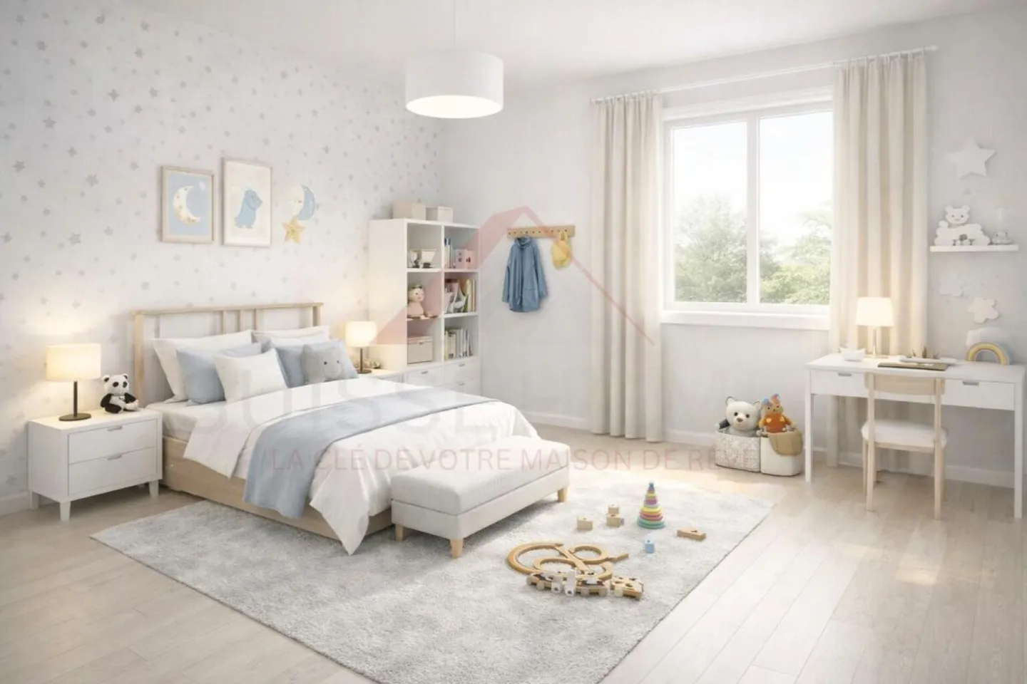 Charmantes Doppelhaus in Gampelen - Foto 5 von 7