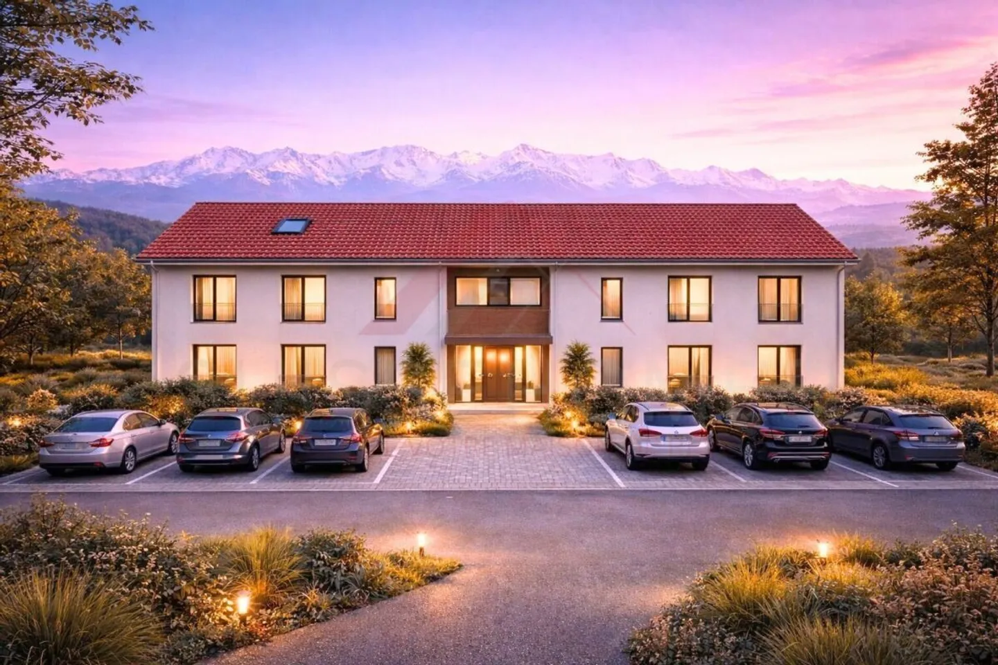 Charmantes Doppelhaus in Gampelen - Foto 6 von 7