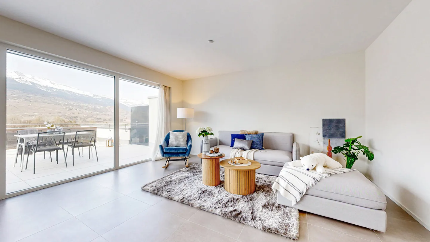 Appartements de luxe avec terrasse Résidence Maragnena - Lot 27 - Photo 5 sur 21