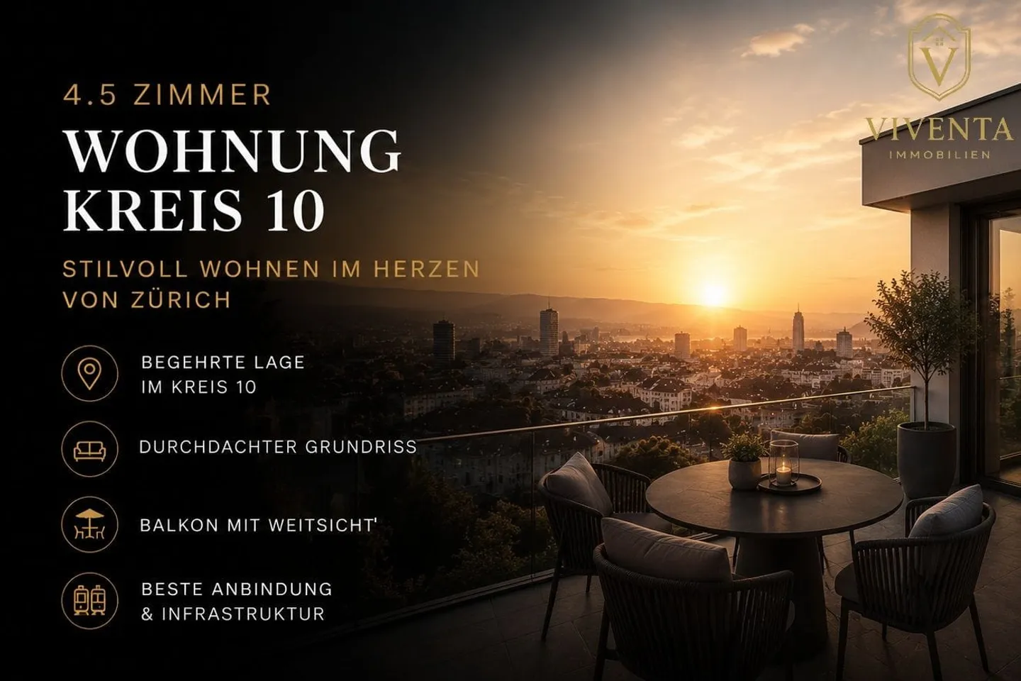 Helle Wohnung mit Weitsicht - Foto 1 von 3