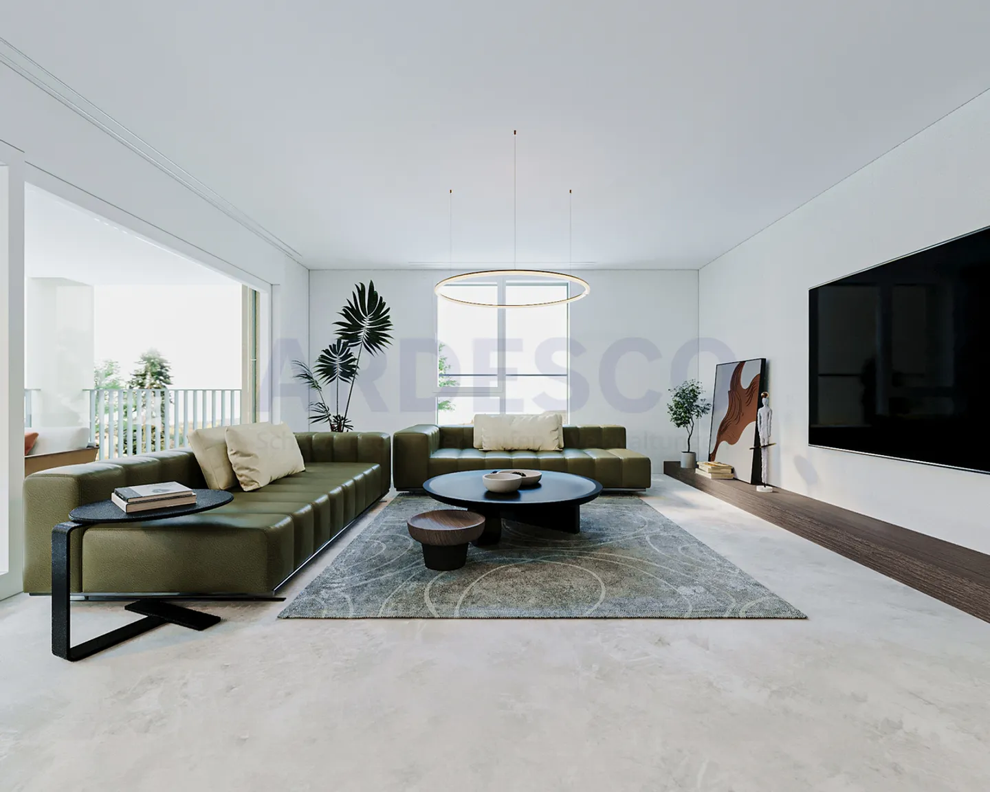 Modern Apartment with Garden - Photo 5 of 11