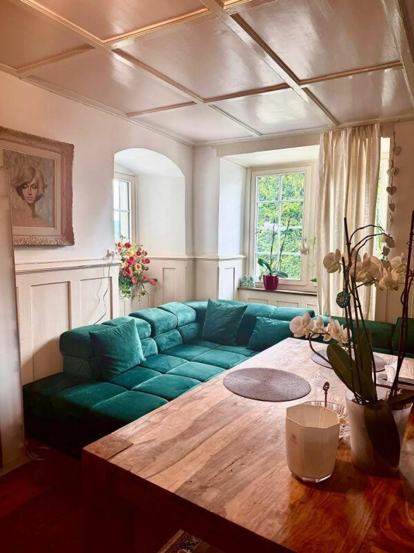 Vivre avec caractère - Appartement élégant de 6,5 pièces au bord du lac de Zurich - Photo 1 sur 8