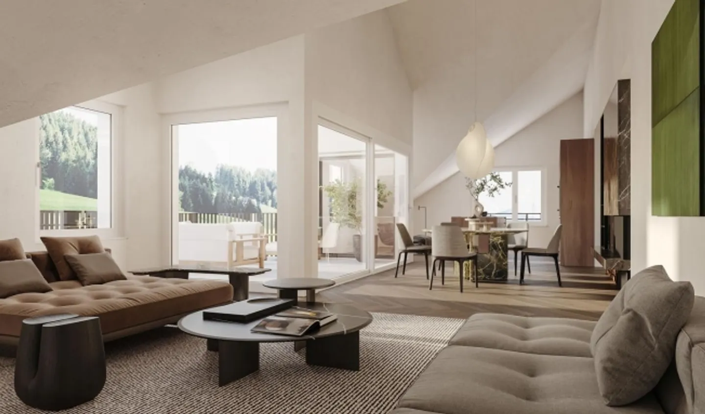 3.5-Zi. Wohnung im Dachgeschoss, Nr. 8 - Foto 2 von 9