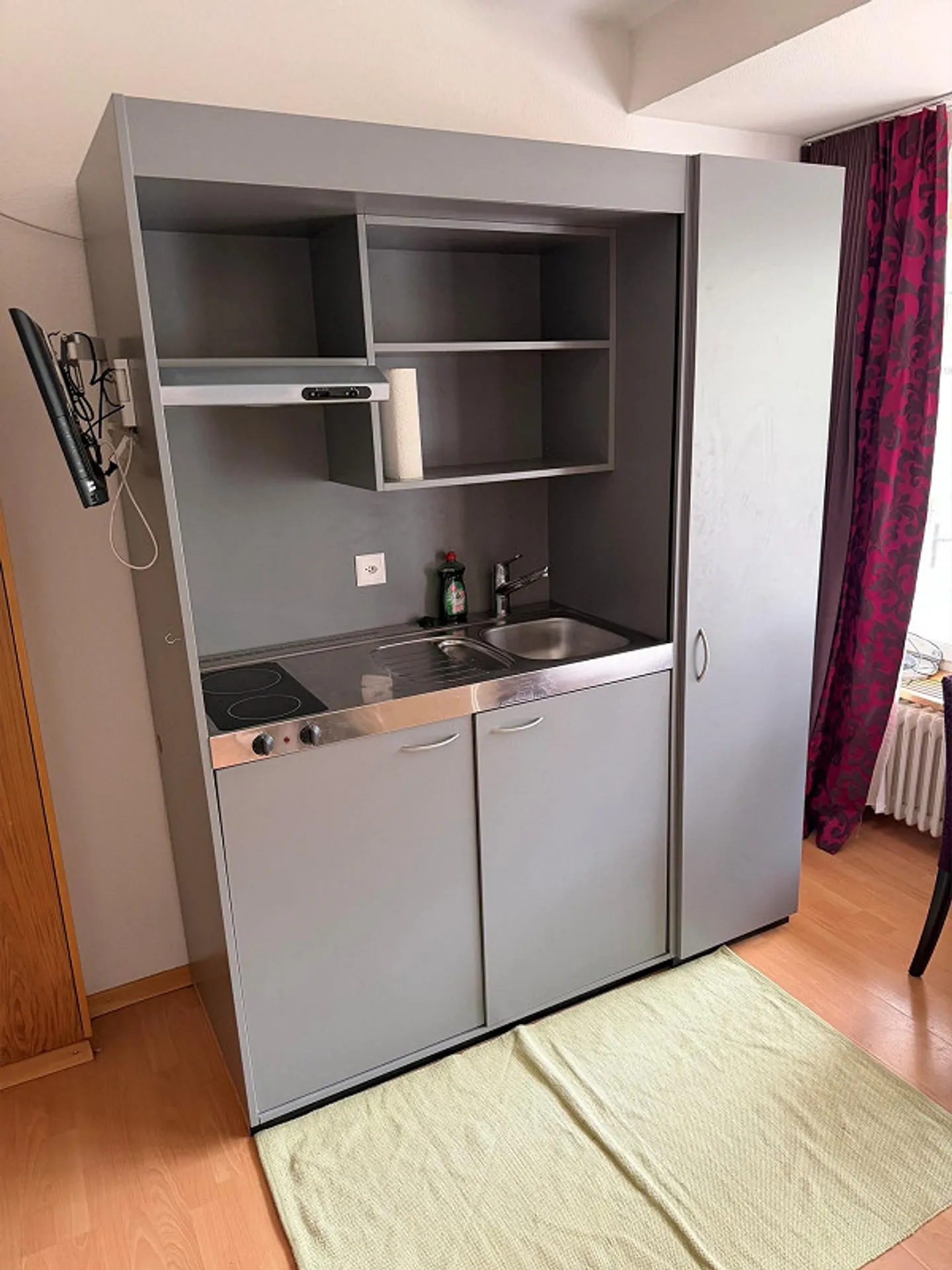 Studio 1 pièce confortable avec cuisine à Arosa - Photo 2 sur 3