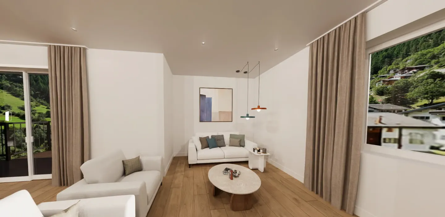Neubau 3.5Z-Attikawohnung (113m2)  Modernes Wohnen in der Natur - Foto 4 di 13