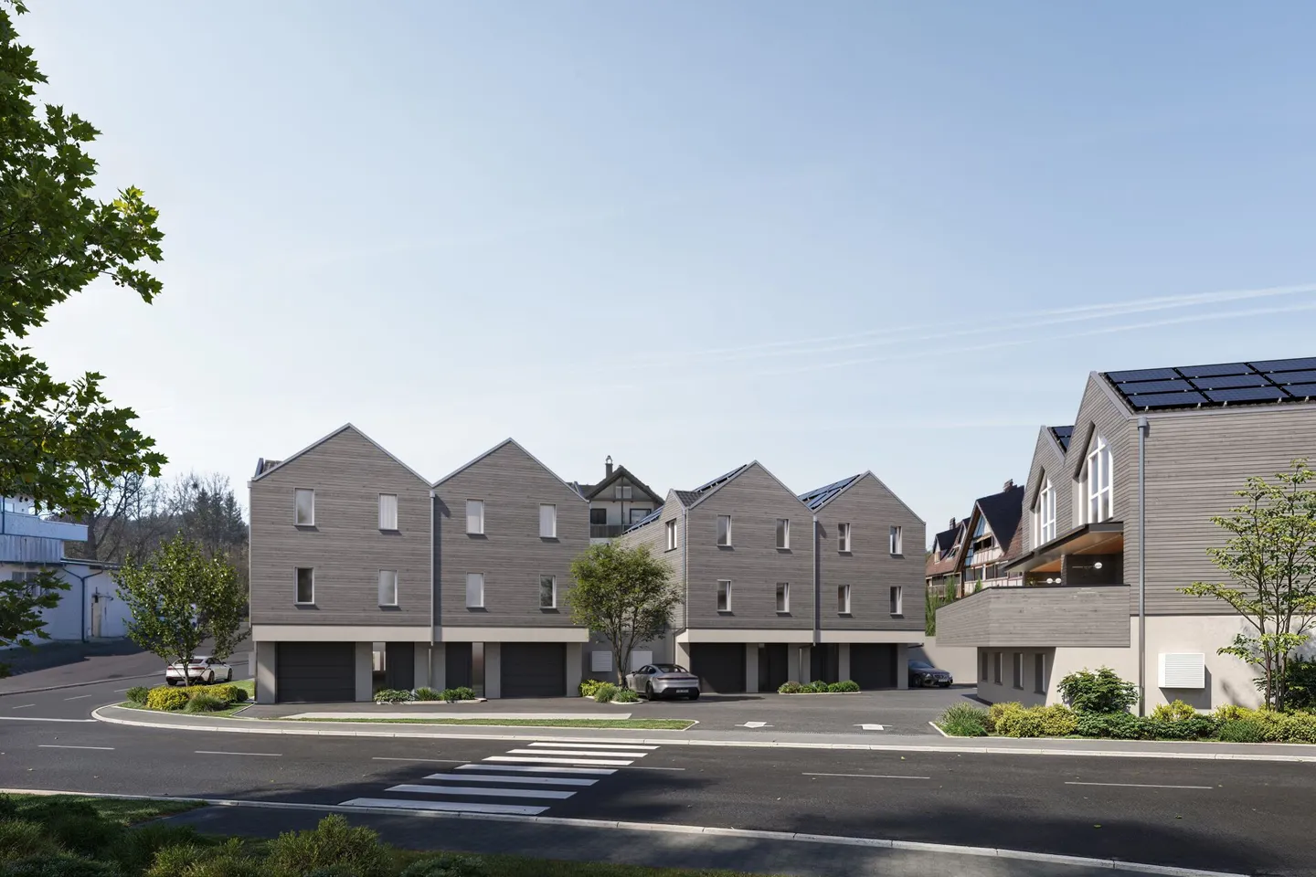 Neubau Sunnegg - 6 Doppeleinfamilienhäuser von 4.5 - 5.5 Zimmer - Foto 4 von 6