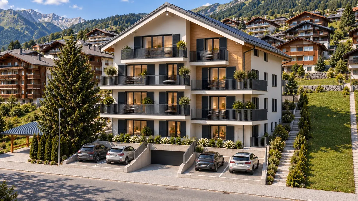 Neubau 3.5Z-Attikawohnung (113m2)  Modernes Wohnen in der Natur - Foto 12 di 13